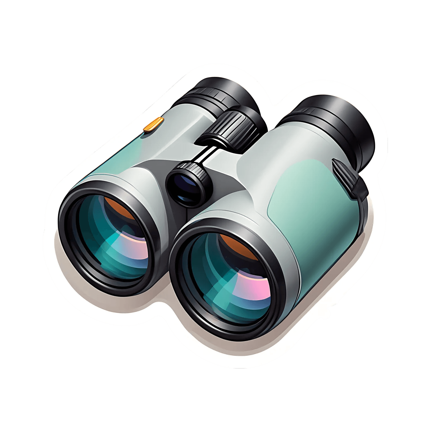 Binocular Vision Sticker - UV DTF - Heat Press Transfer