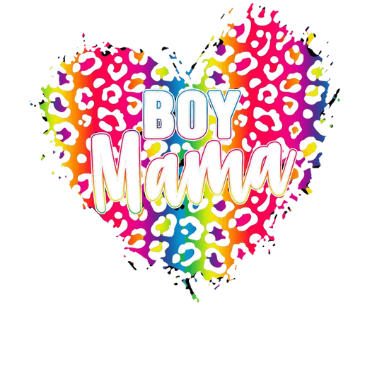 Boy Mama Design - DTF Ready To Press - Heat Press Transfer