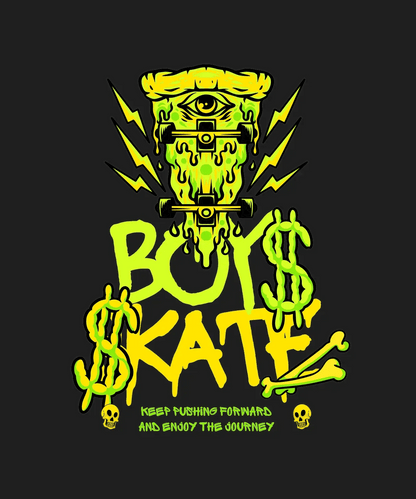 Boys Skate - DTF Ready to Press - Heat Press Transfer