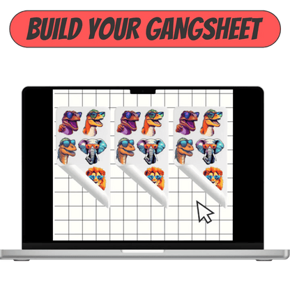 Build DTF Gang Sheet - Heat Press Transfer
