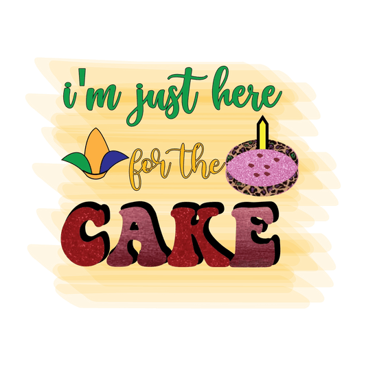 Cake Lover Print - DTF Ready to Press - Heat Press Transfer