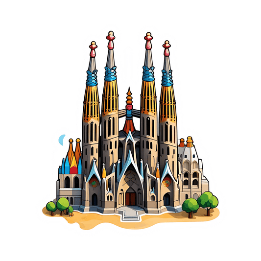Cathedral Artwork - Sticker - Heat Press Transfer