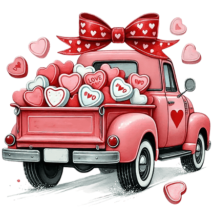 Celebrate Love with Our Valentine’s Day 22"x60" DTF Gang Sheet! - Heat Press Transfer