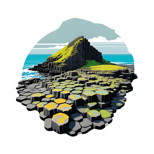 Coastal Landscape - UV DTF Sticker - Heat Press Transfer
