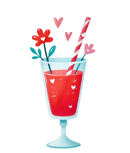 Cocktail Love Design | DTF Center - Heat Press Transfer