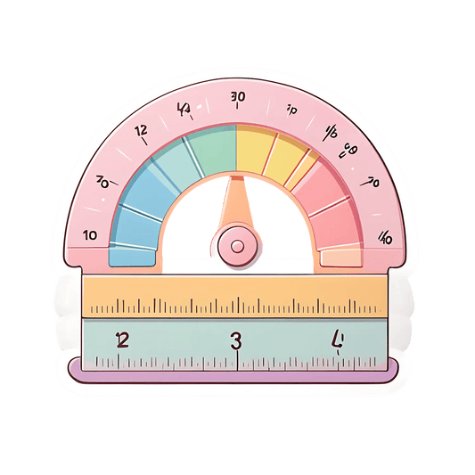 Color Meter - Sticker - Heat Press Transfer