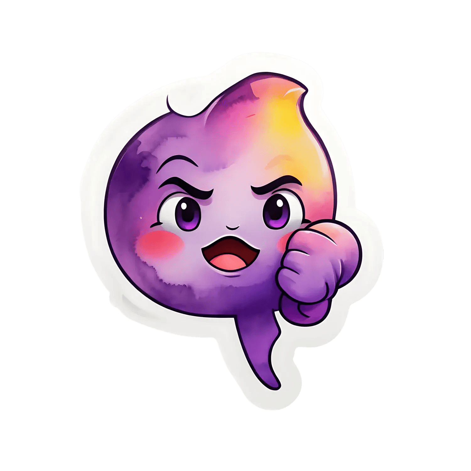 Colorful Comic - Sticker – Heat Press Transfer