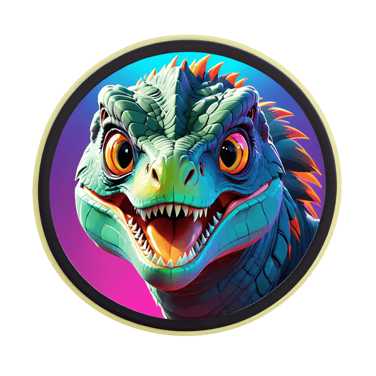 Colorful Dragon Sticker - Vibrant Appeal - Heat Press Transfer