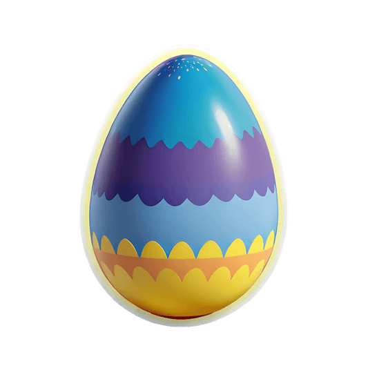 Colorful Easter Egg - Sticker - Heat Press Transfer