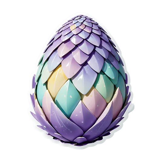 Colorful Egg - Sticker - Heat Press Transfer