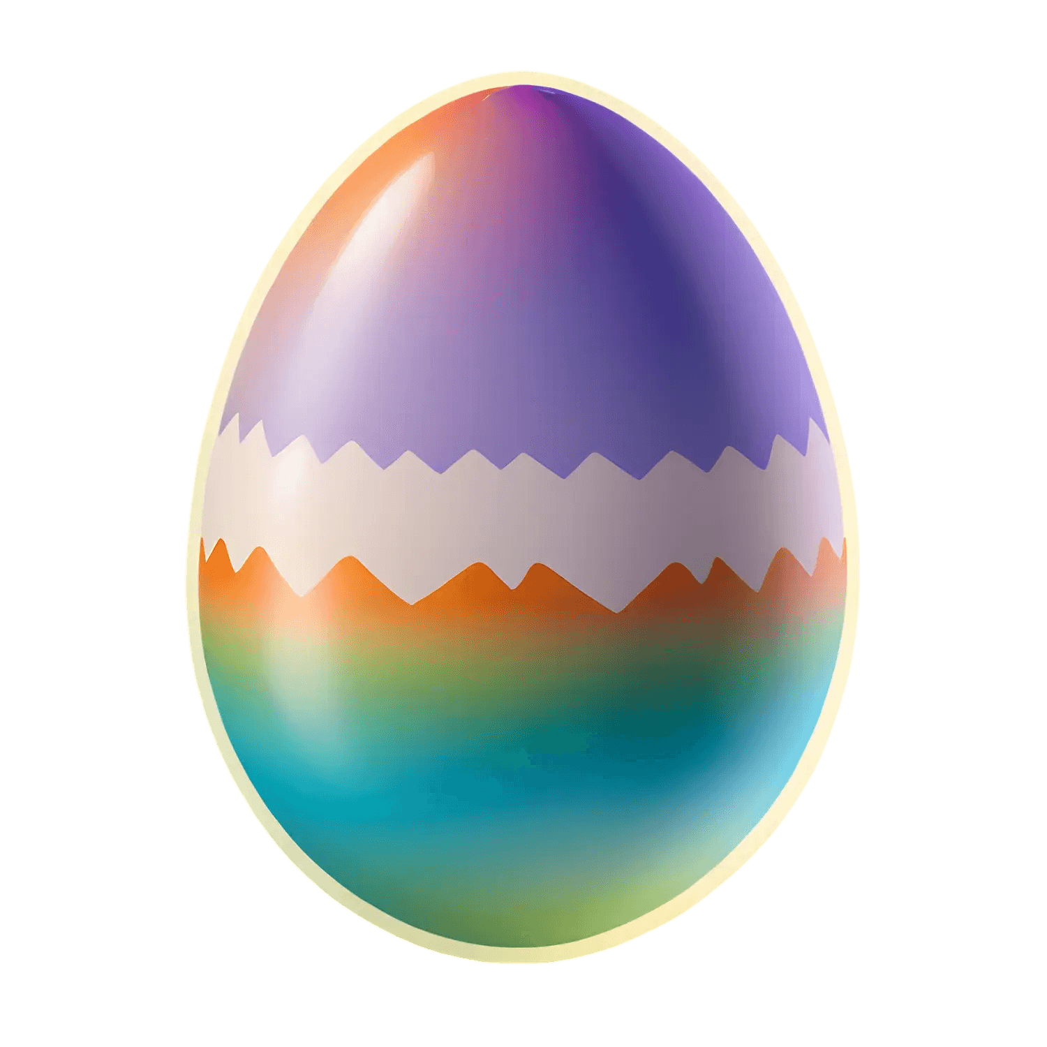Colorful Egg - Sticker - Heat Press Transfer