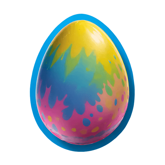 Colorful Egg - UV DTF Sticker - Heat Press Transfer