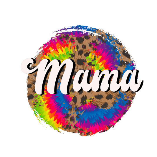 Colorful Mama Design - DTF Ready To Press - Heat Press Transfer