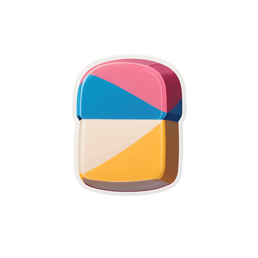Colorful Capsule - UV DTF Sticker - Heat Press Transfer