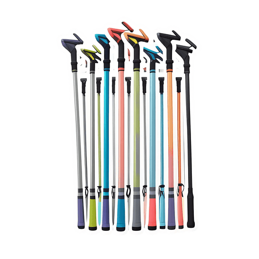 Colorful Golf Clubs - Sticker - Heat Press Transfer