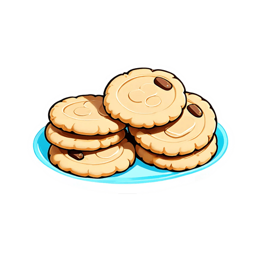 Cookie Smile - UV DTF Sticker - Heat Press Transfer