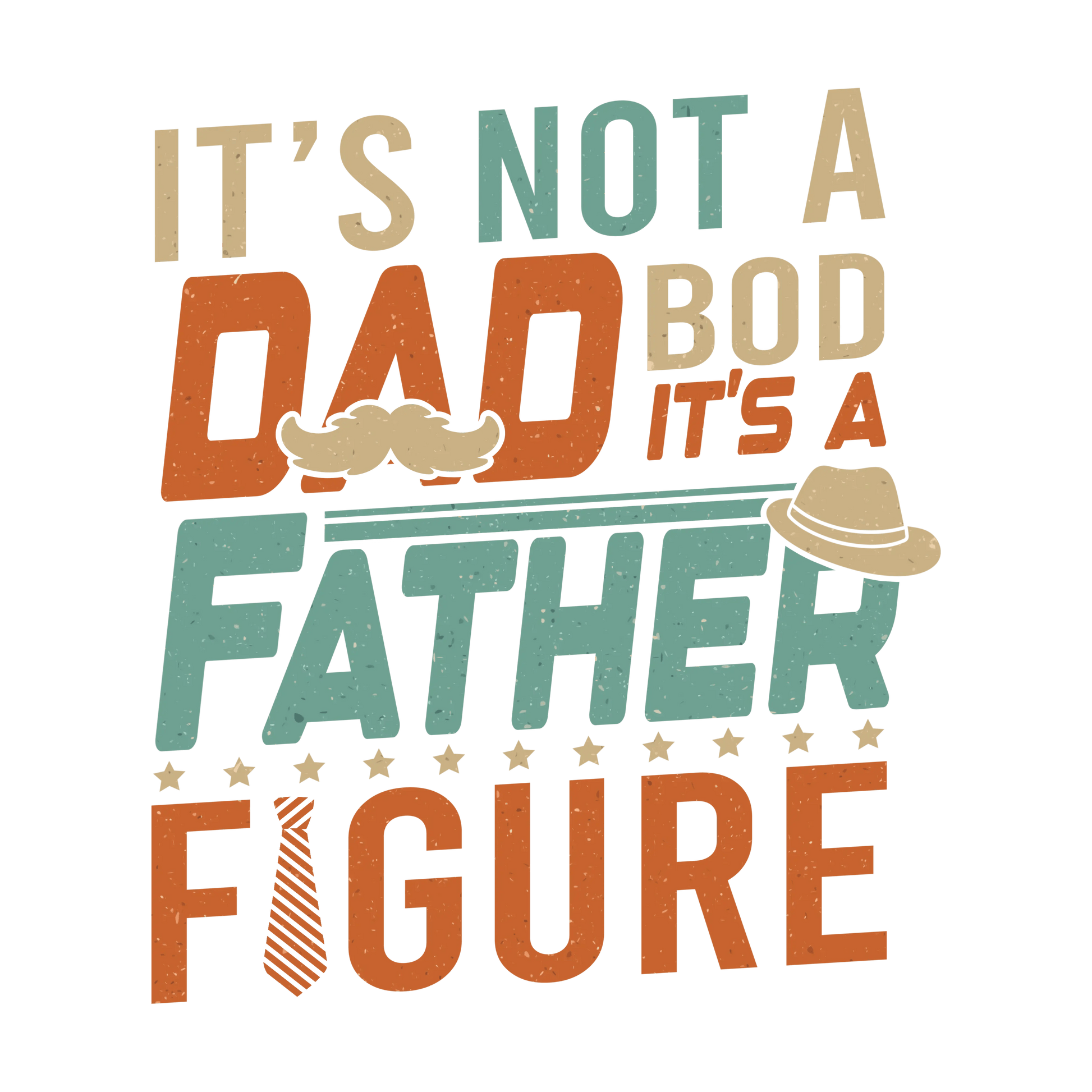 Cool Father's Day Design - DTF Ready To Press - Heat Press Transfer