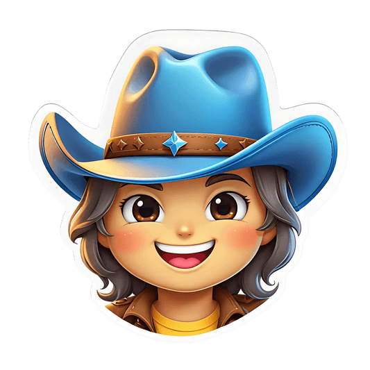 Cowgirl Charm - UV DTF Sticker - Heat Press Transfer