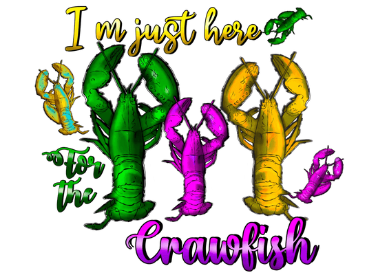 Crawfish Lover - DTF Ready to Press - Heat Press Transfer