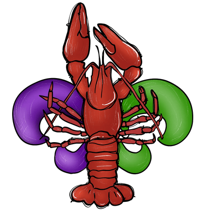 Crawfish Vibes - DTF Ready to Press - Heat Press Transfer