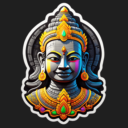 Cultural Icon Sticker - Vibrant UV DTF - Heat Press Transfer