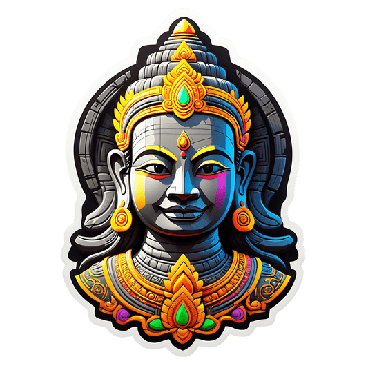 Cultural Icon Sticker - Vibrant UV DTF - Heat Press Transfer