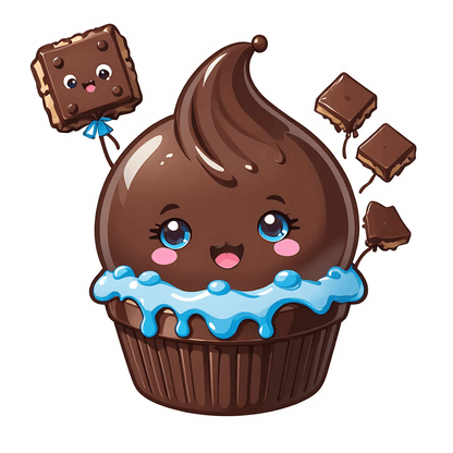 Cupcake Cutie - Sticker - Heat Press Transfer