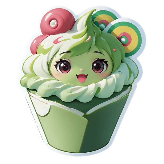 Cupcake Cutie - UV DTF Sticker - Heat Press Transfer