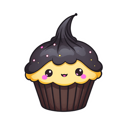 Cupcake Cutie - UV Sticker - Heat Press Transfer