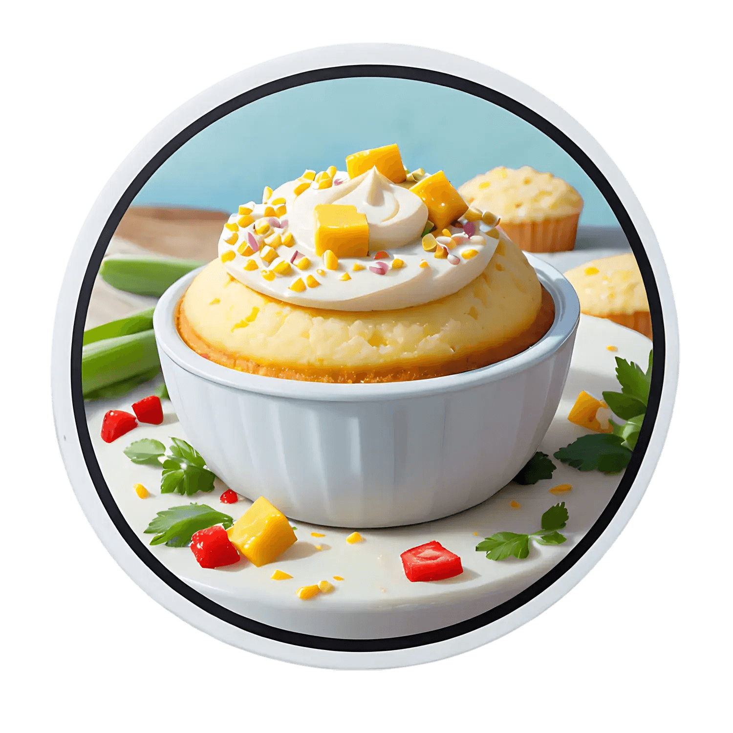 Cupcake Delight - Sticker - Heat Press Transfer