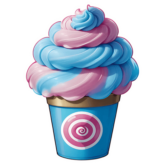 Cupcake Swirl - Sticker - Heat Press Transfer