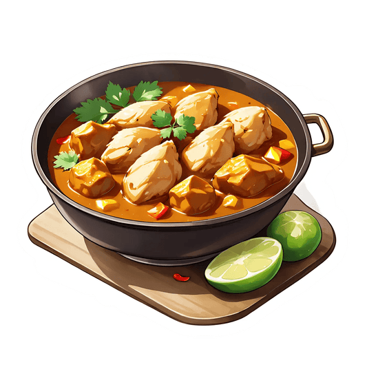 Curry Dish Feast - Sticker - Heat Press Transfer