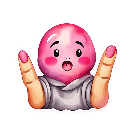 Cute Anime Sticker - UV DTF Decal - Heat Press Transfer