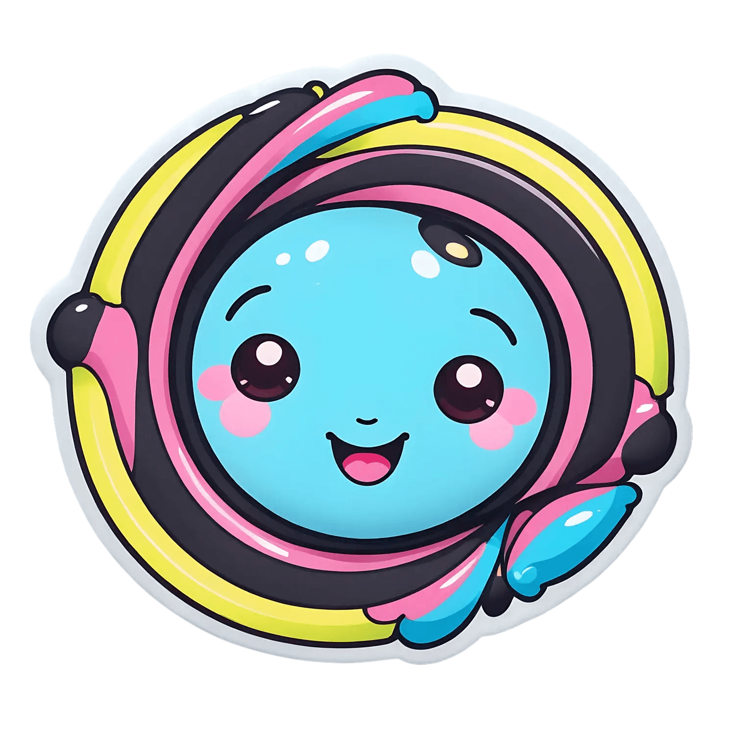 Cute Astronaut - UV DTF Sticker - Heat Press Transfer