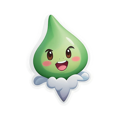 Cute Avocado - Adorable Sticker - Heat Press Transfer