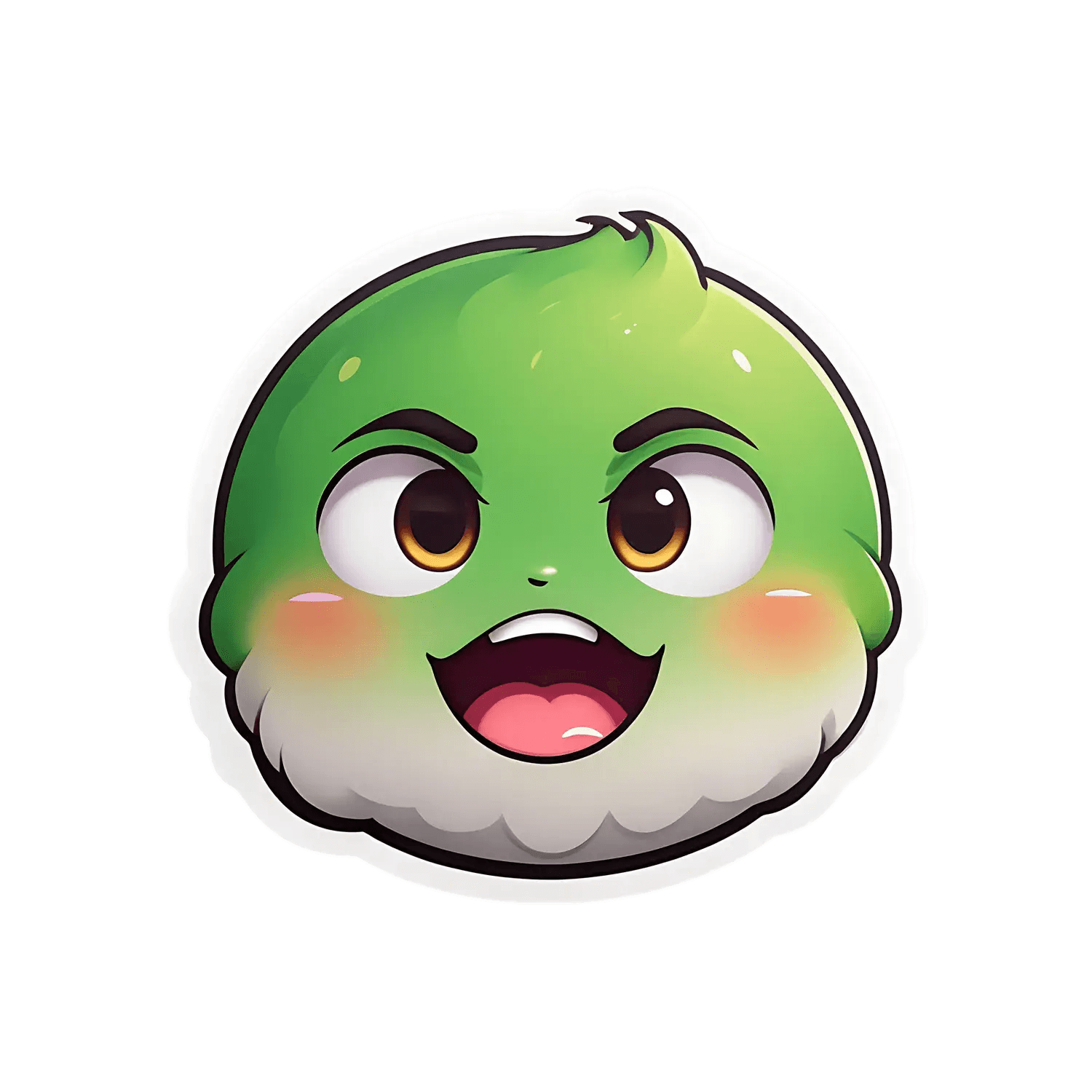Cute Avocado - Sticker - Heat Press Transfer