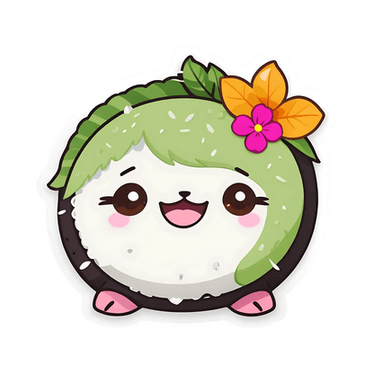 Cute Avocado - Sticker - Heat Press Transfer