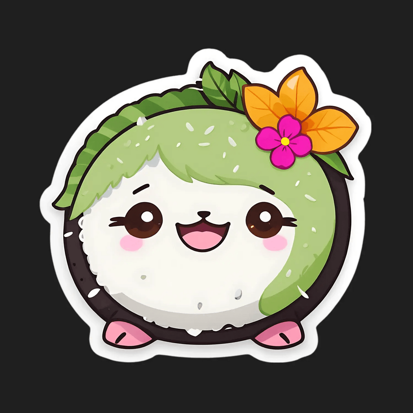 Cute Avocado - Sticker - Heat Press Transfer