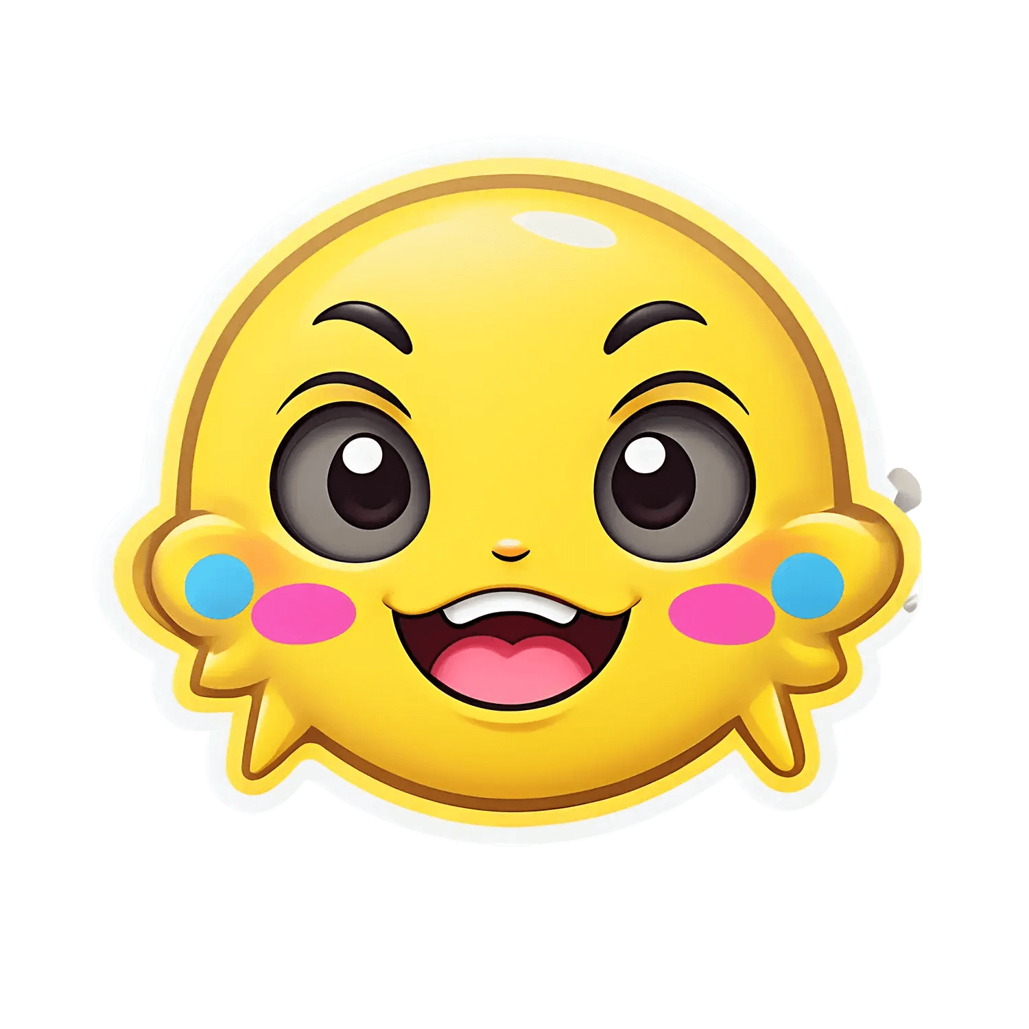Cute Baby Face - Sticker - Heat Press Transfer