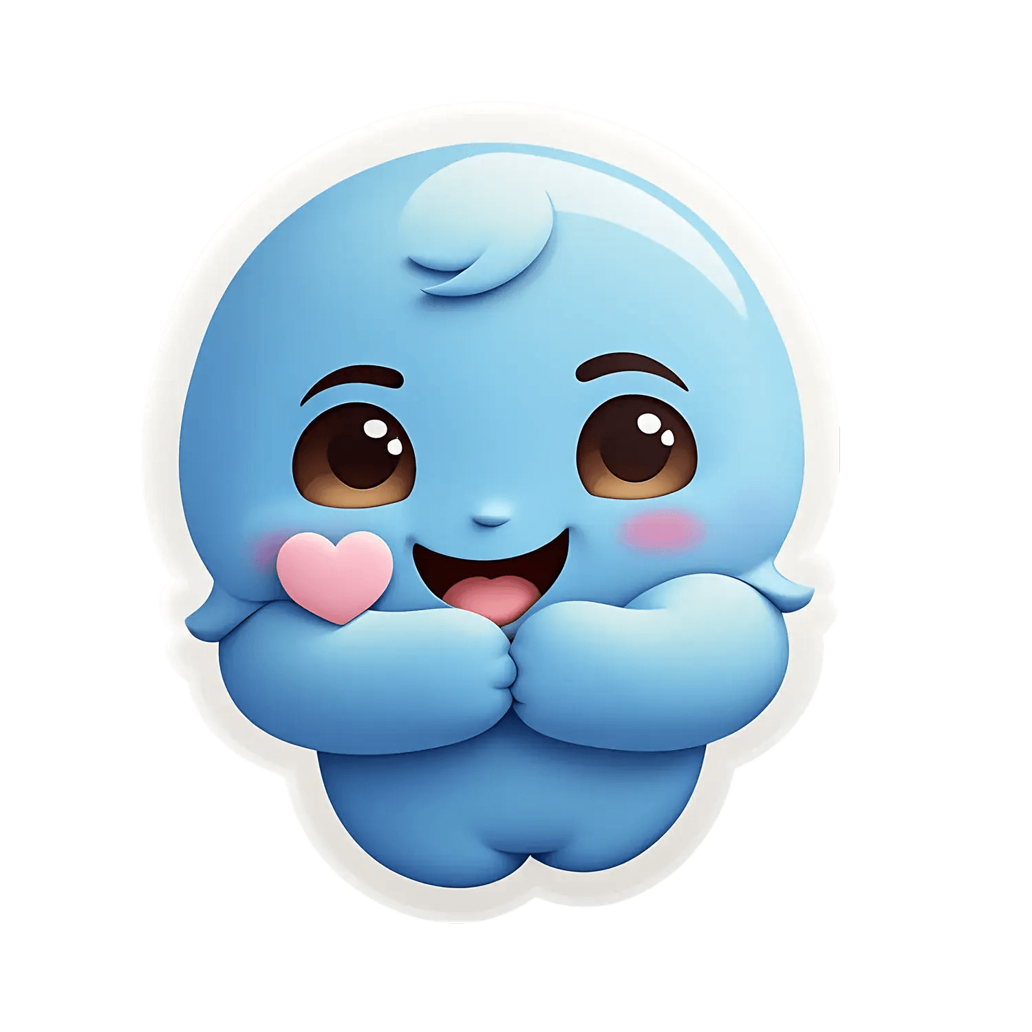 Cute Baby Ghost - Sticker - Heat Press Transfer