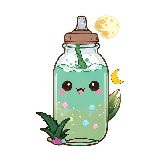 Cute Bottle Sticker - UV DTF Magic Potion - Heat Press Transfer