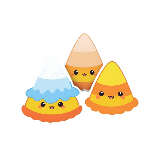 Cute Candy Corn - Sticker - Heat Press Transfer