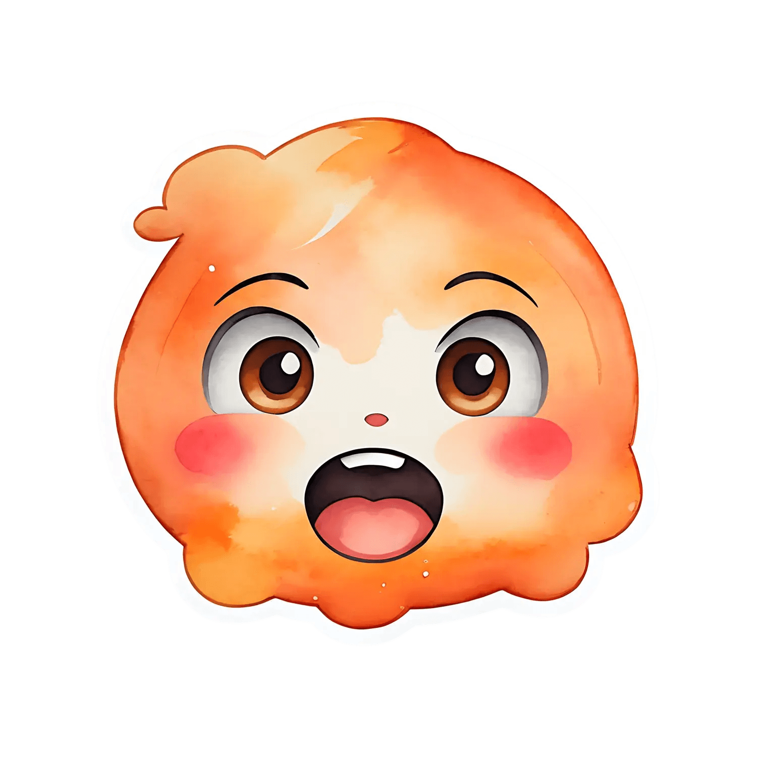 Cute Character Sticker - UV DTF Animal - Heat Press Transfer