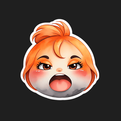 Cute Character Sticker - UV DTF - Heat Press Transfer