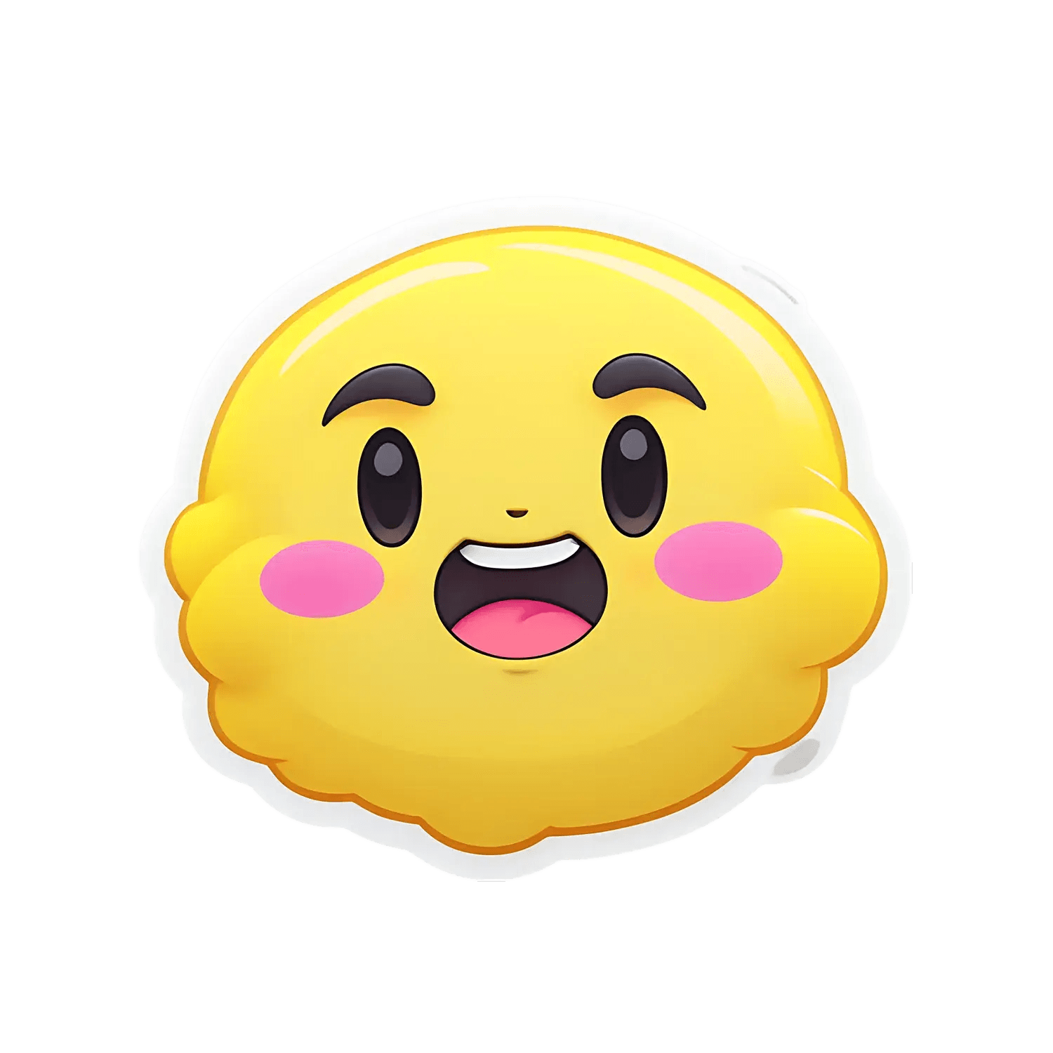 Cute Cloud - Sticker - Heat Press Transfer