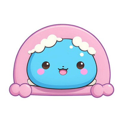Cute Cloud Sticker - UV DTF - Heat Press Transfer