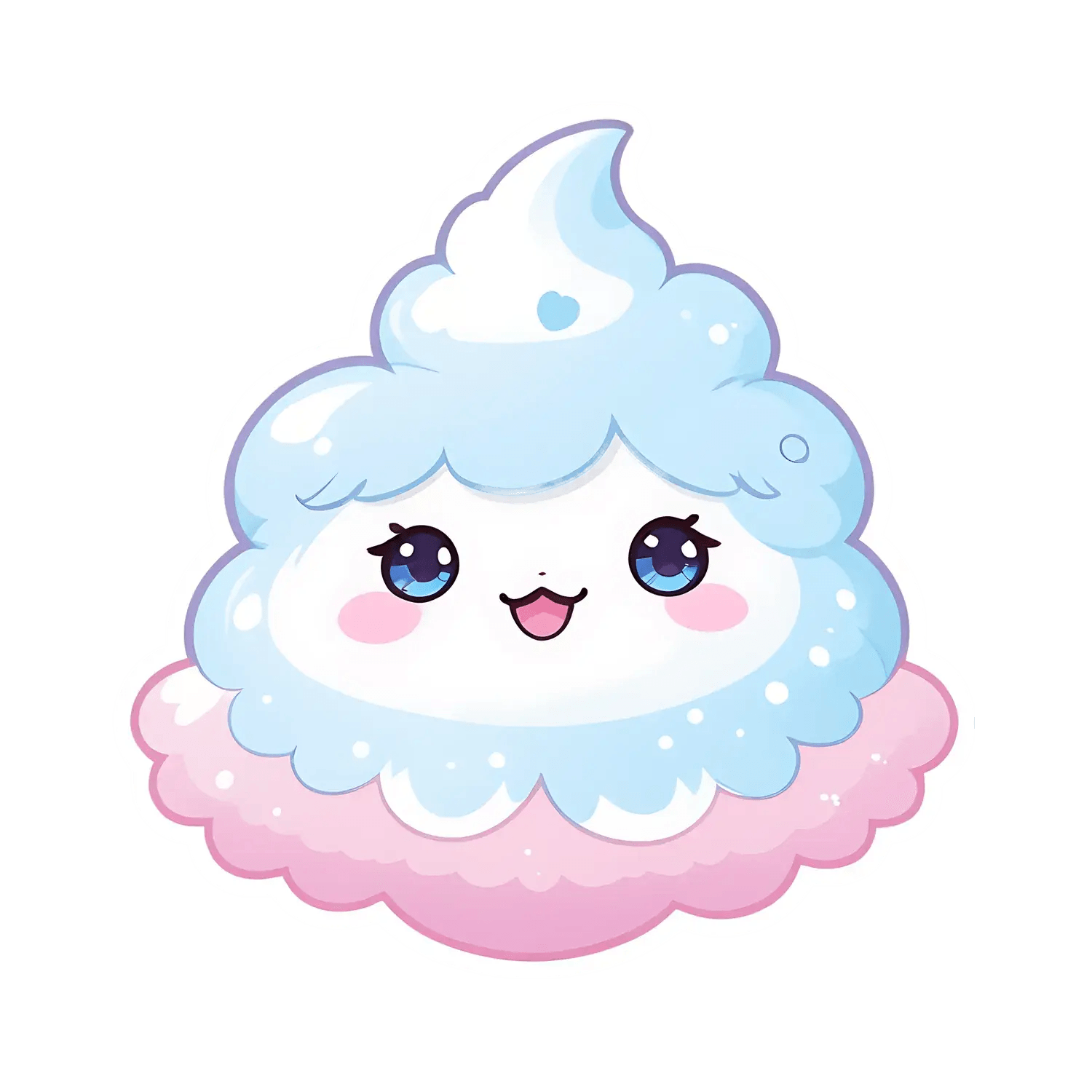 Cute Cupcake - Sticker - Heat Press Transfer