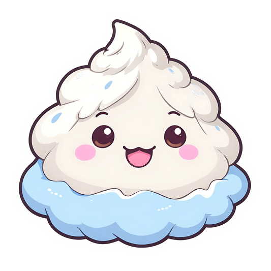 Cute Cupcake Sticker - Whimsical UV DTF Design - Heat Press Transfer