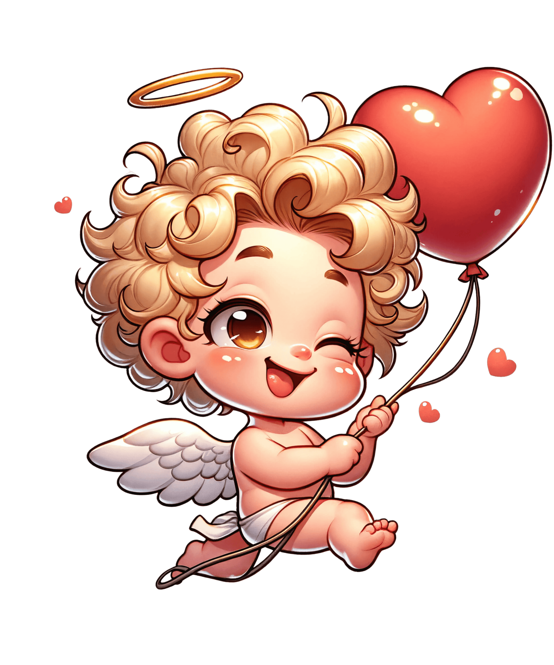 Cute Cupid Love Design - DTF Ready To Press - Heat Press Transfer