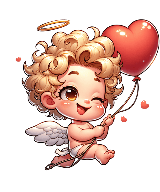 Cute Cupid Love Design - DTF Ready To Press - Heat Press Transfer
